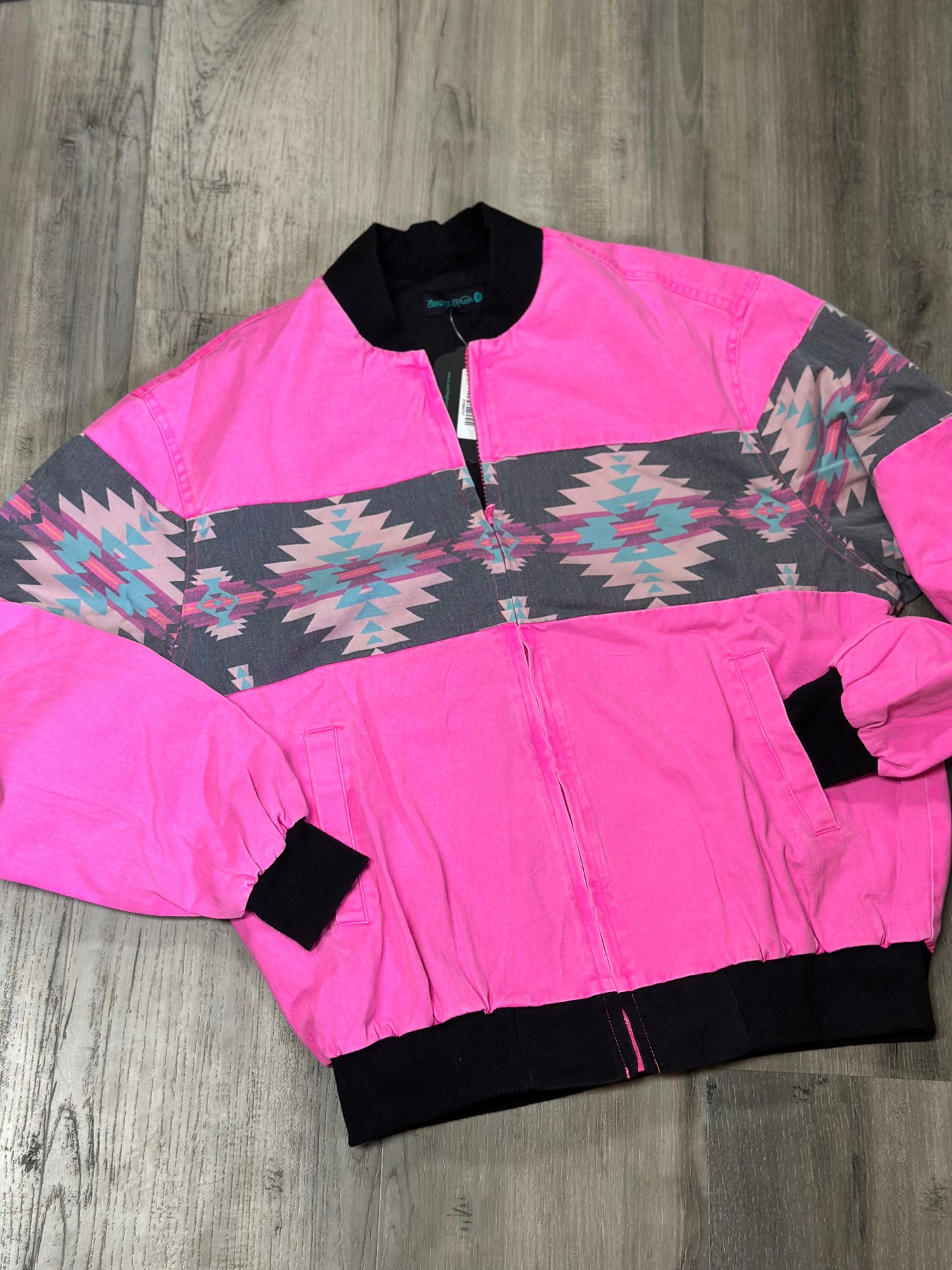 Pink Bomber Jacket