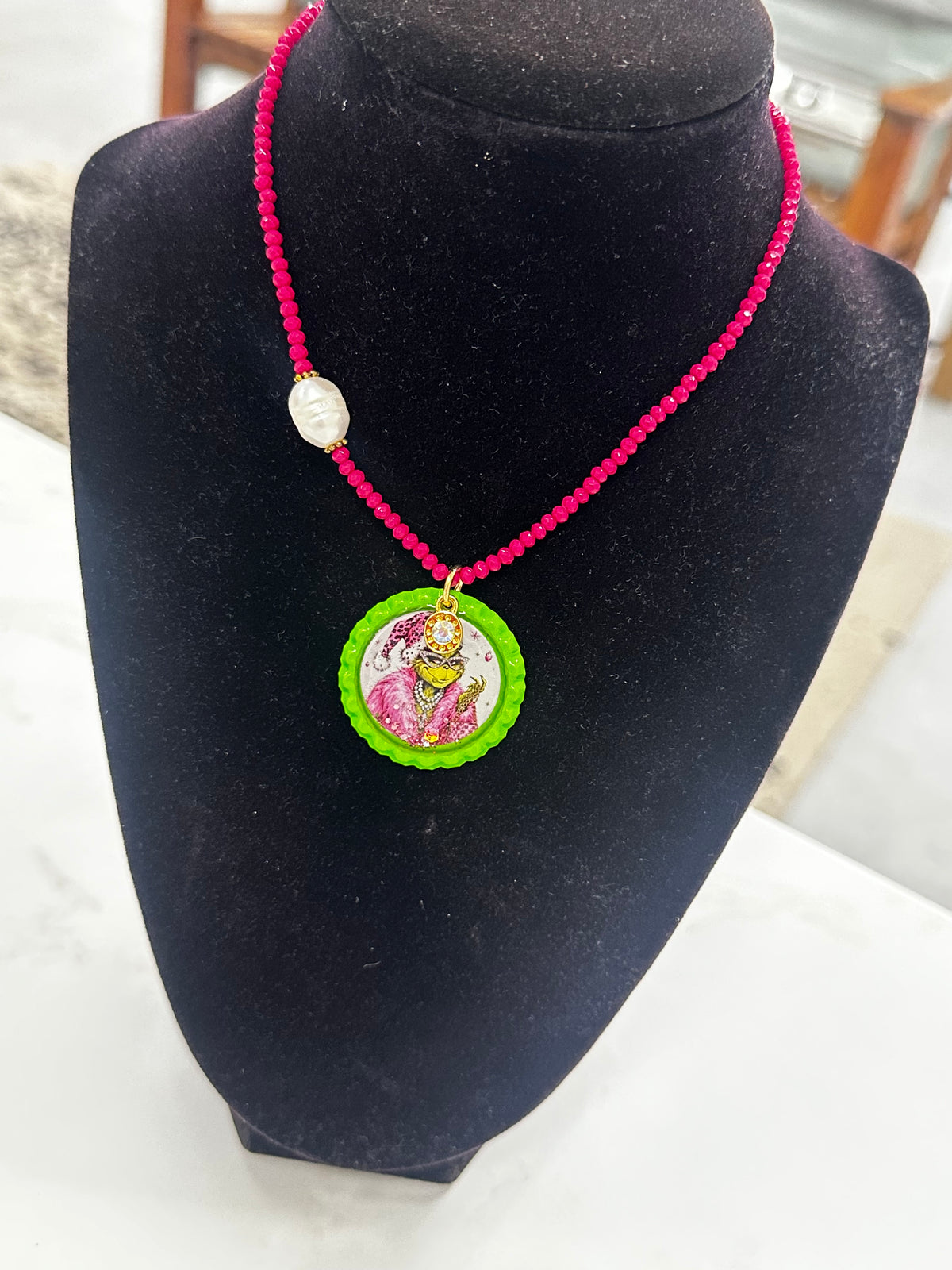 Grinch Necklace