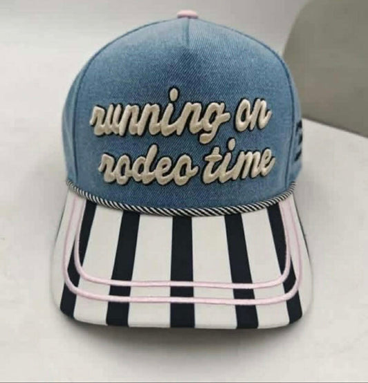 Pre Order Running On Rodeo Time Hat