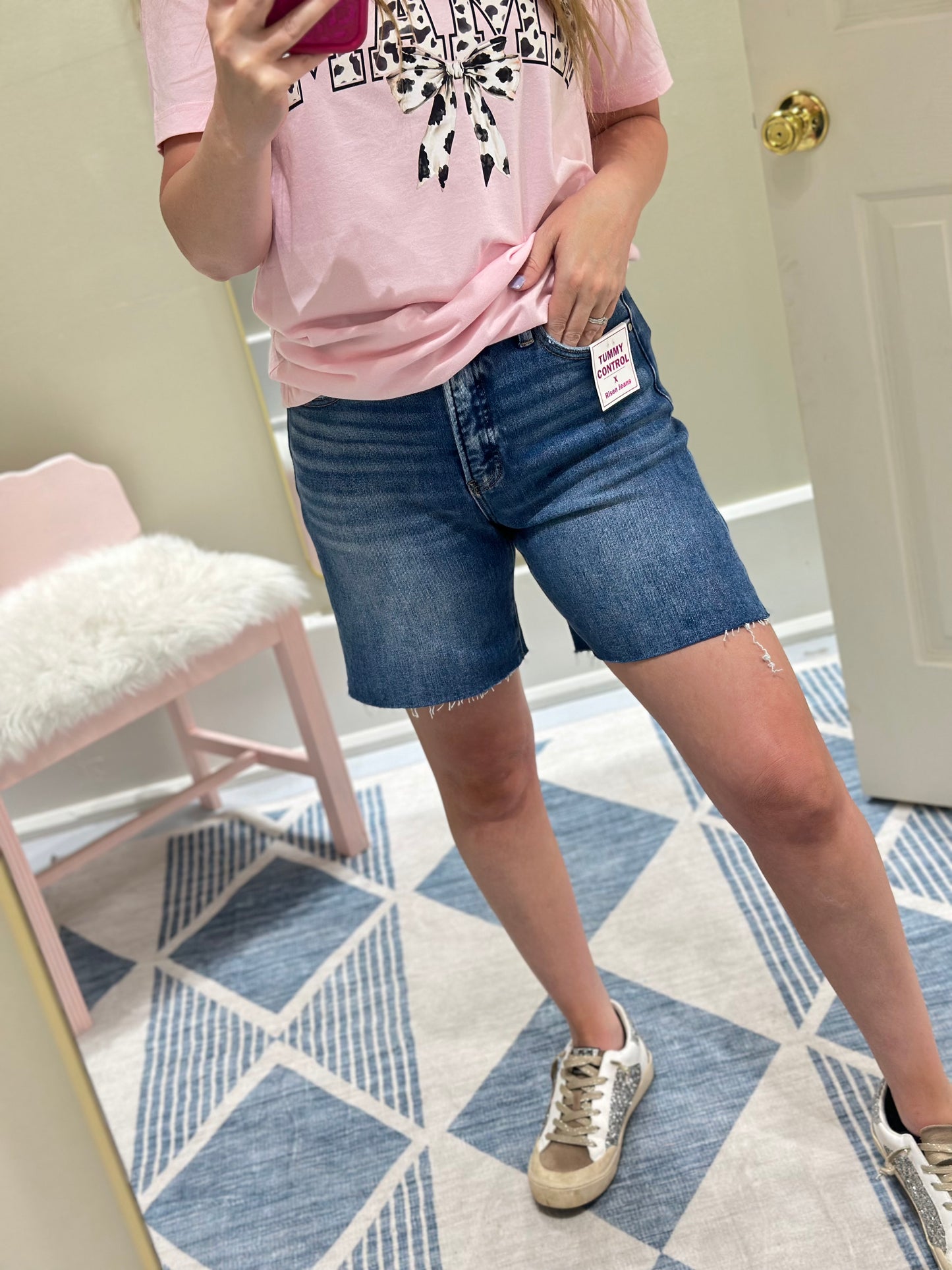 Ranger Long Denim Shorts