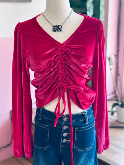 Twist Pink Top