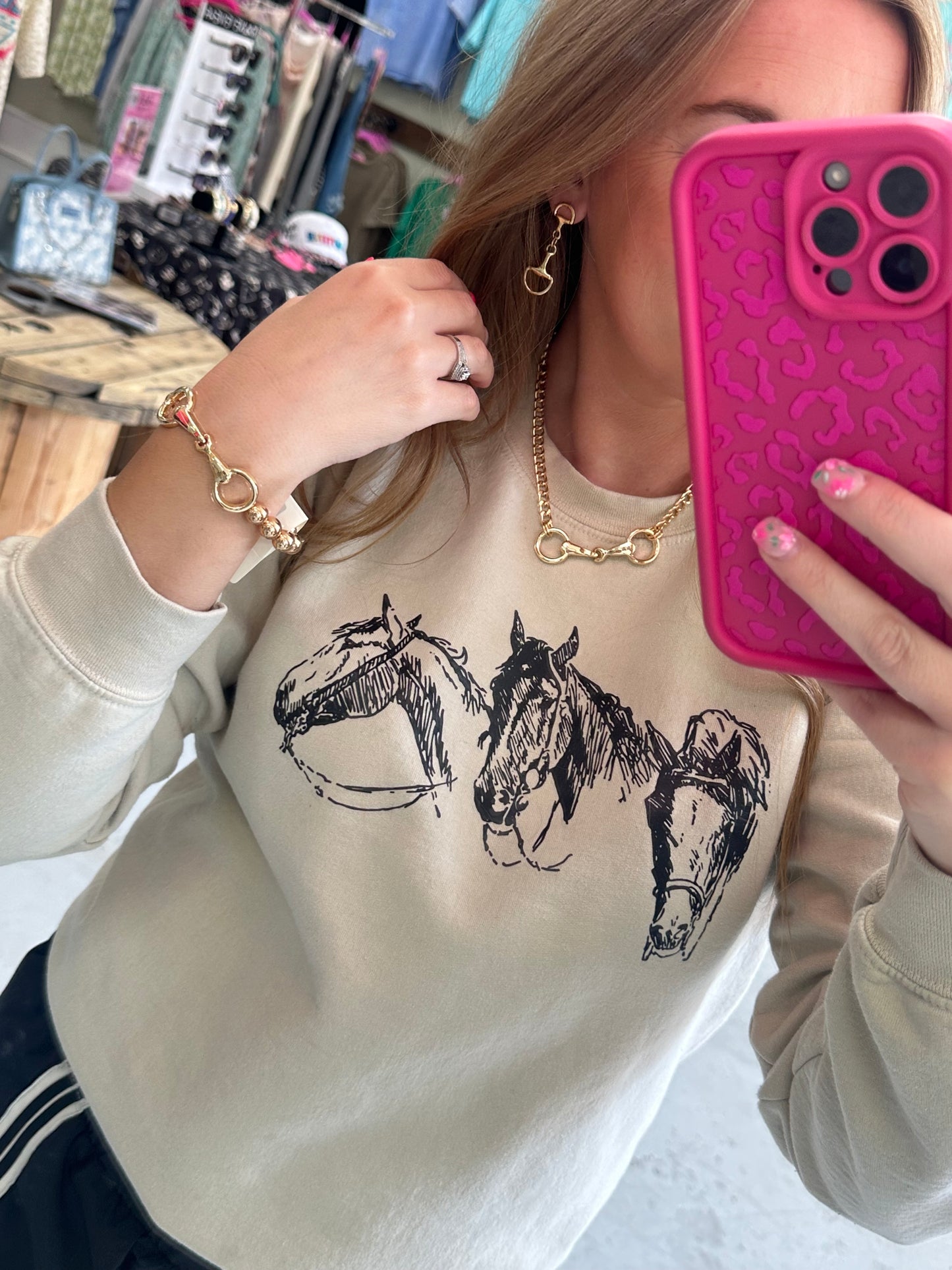 Trio Horse Shirt