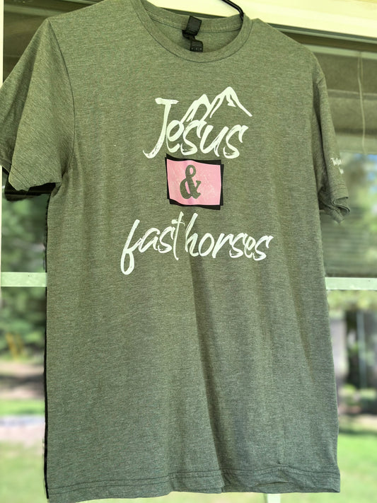 Jesus & Fast Horses Tshirt