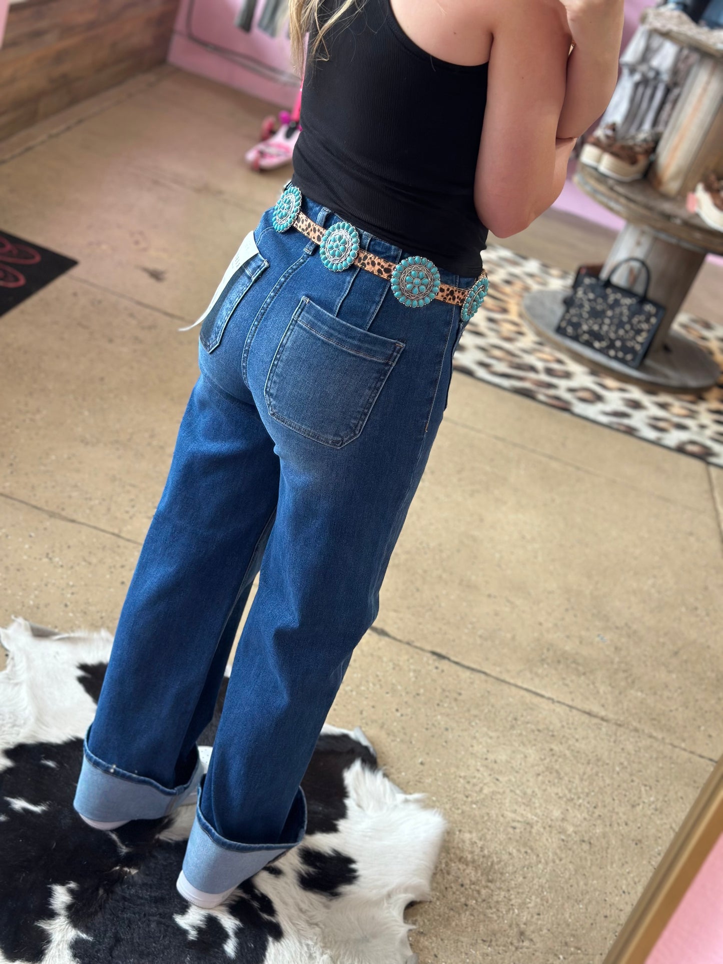 Leopard Belt