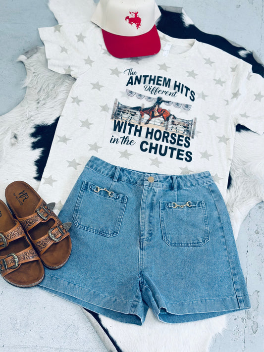 Horses Loaded in the Chute Tshirt