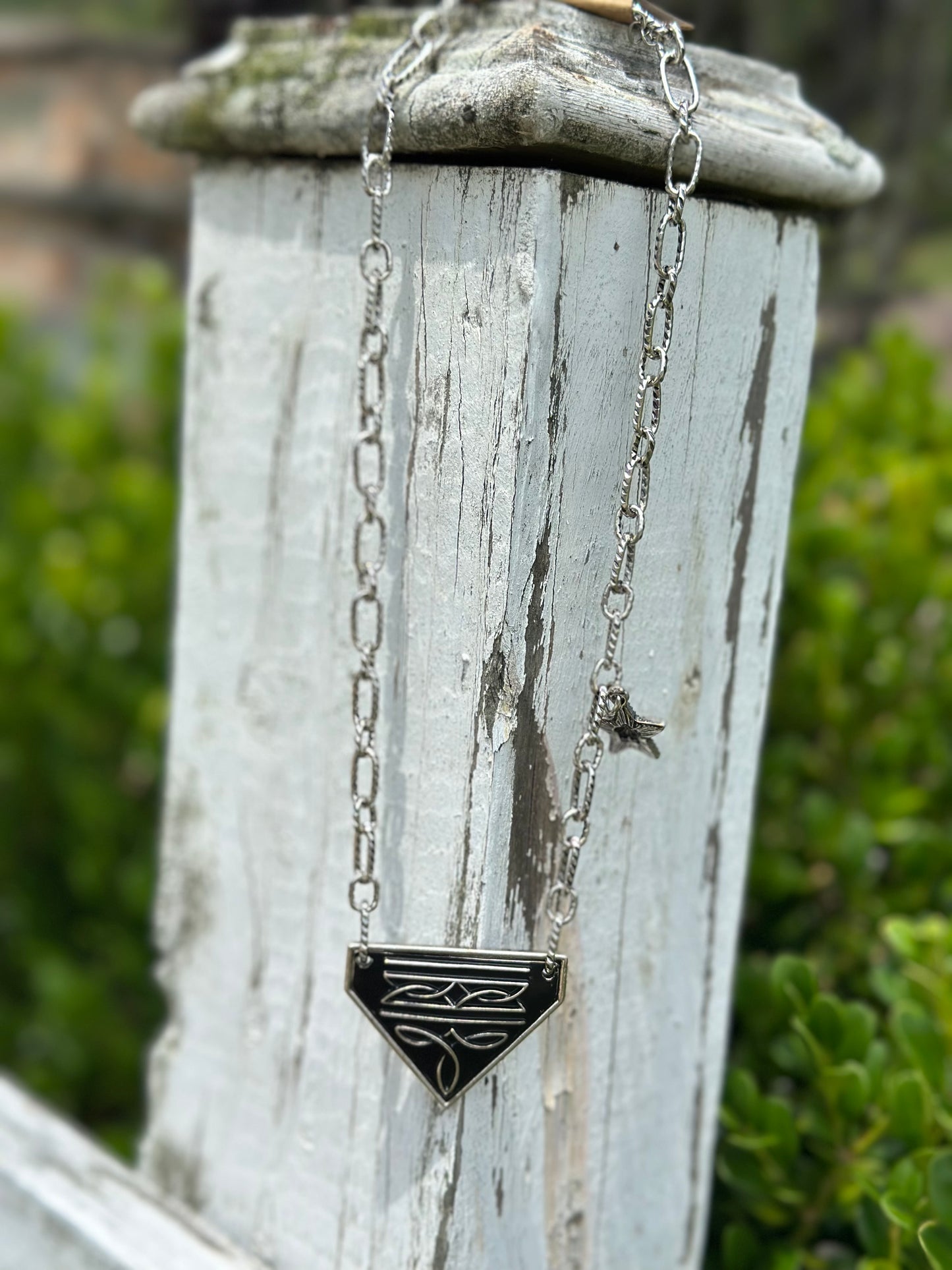 Boot Stitch Necklace