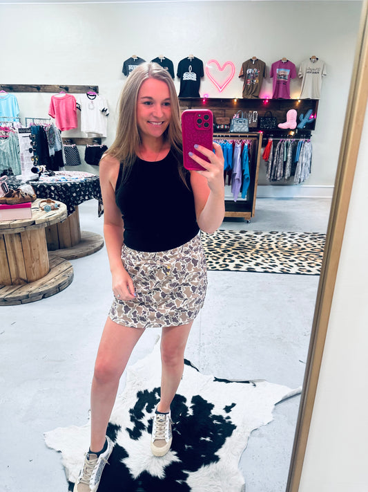 Duck Camo Skort