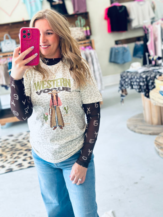Brands Mesh Long Sleeve