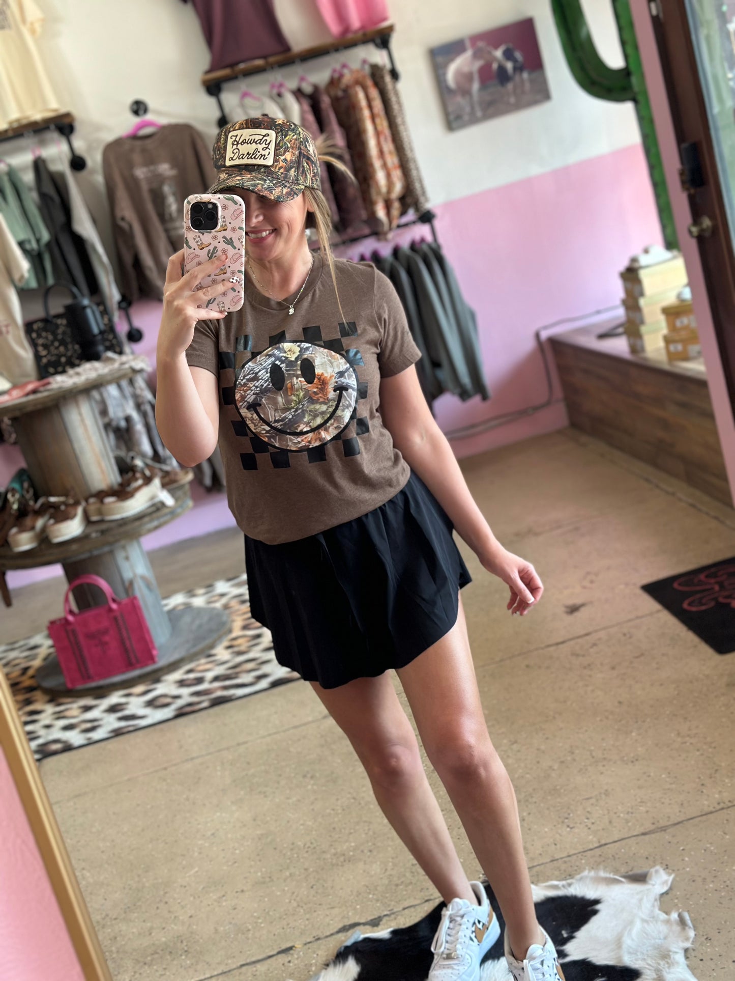 Camo Smiley Shirt