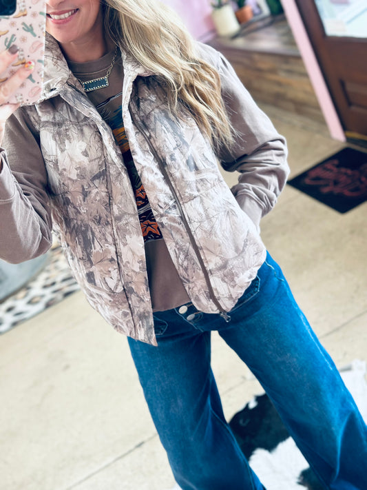 Pre Order Woodlands Camo Vest