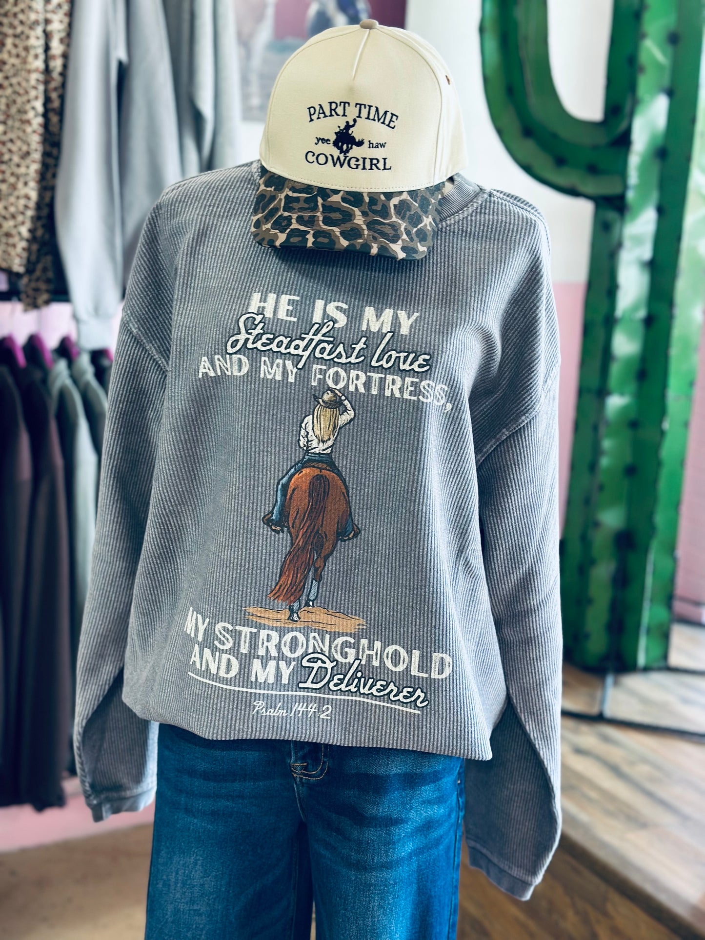 Steadfast Corded Sweatshirt