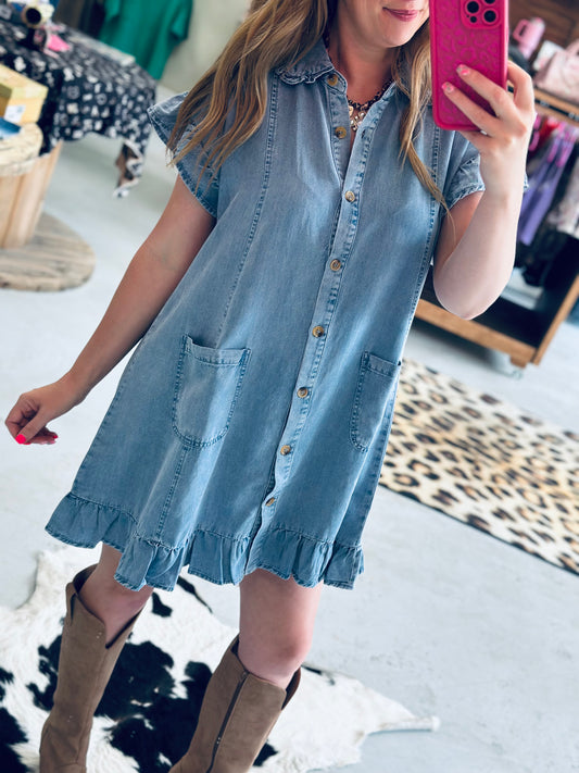 Denim Darling Dress