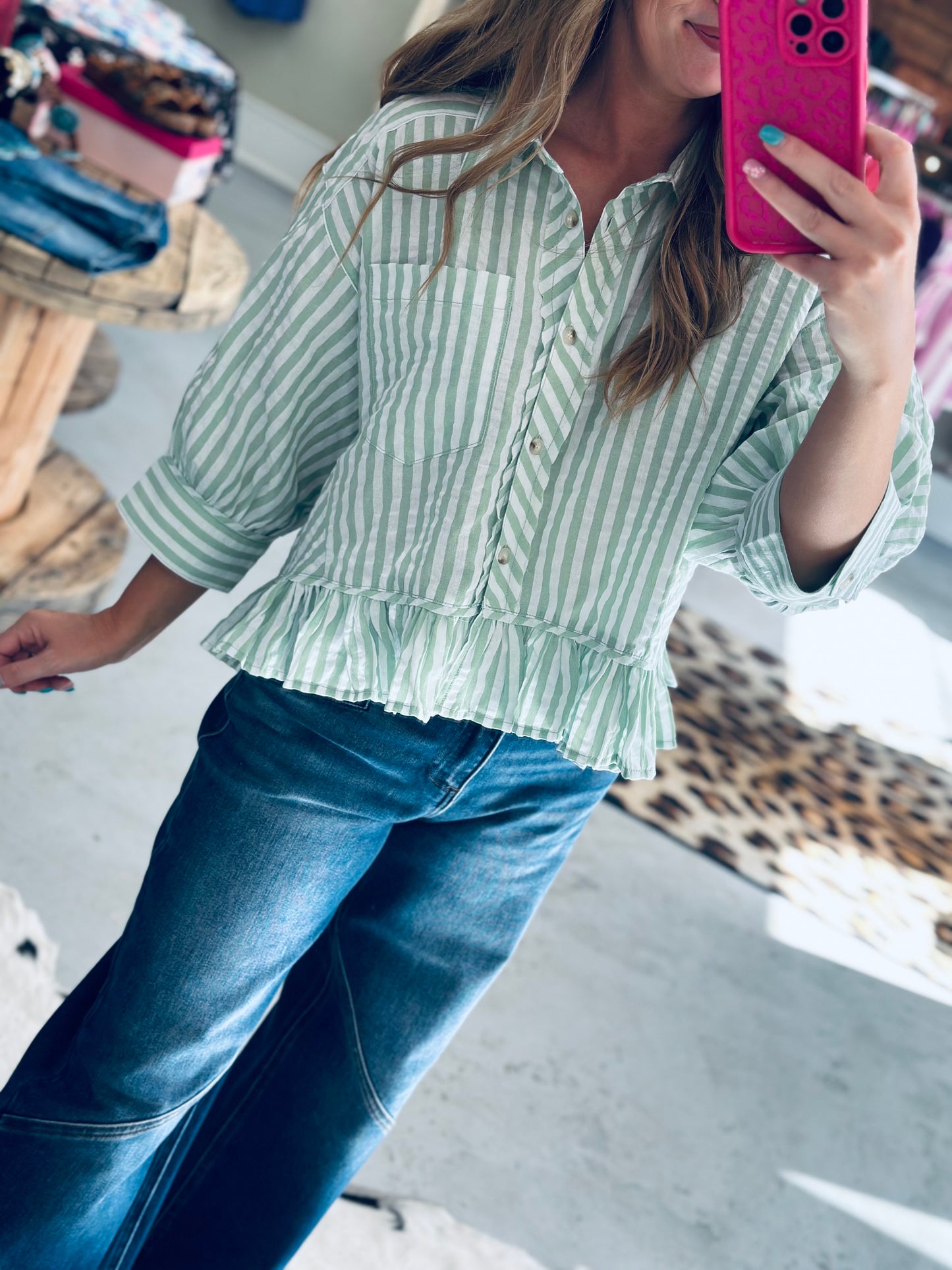 Shiloh Sage Top