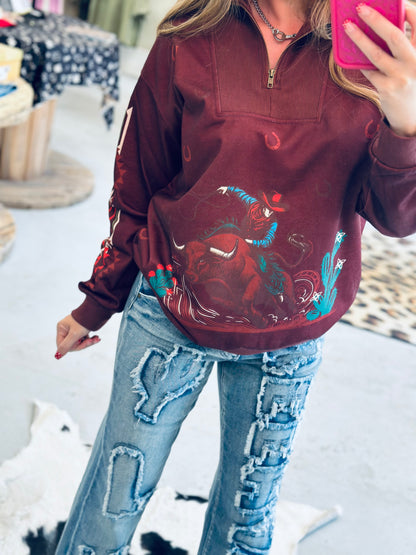 Cowboy State of Mind Pullover