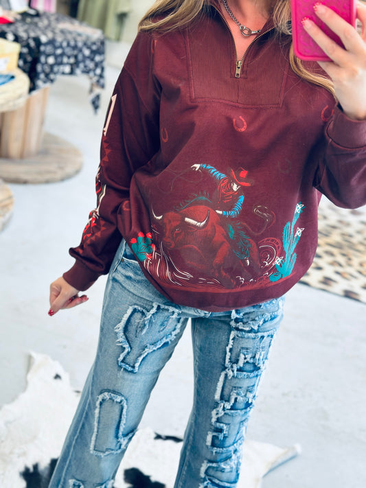 Cowboy State of Mind Pullover