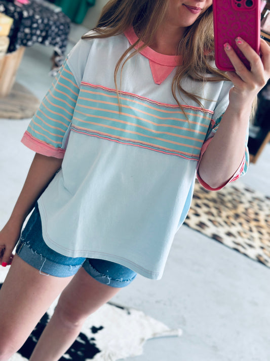 Bluebell Patch Top