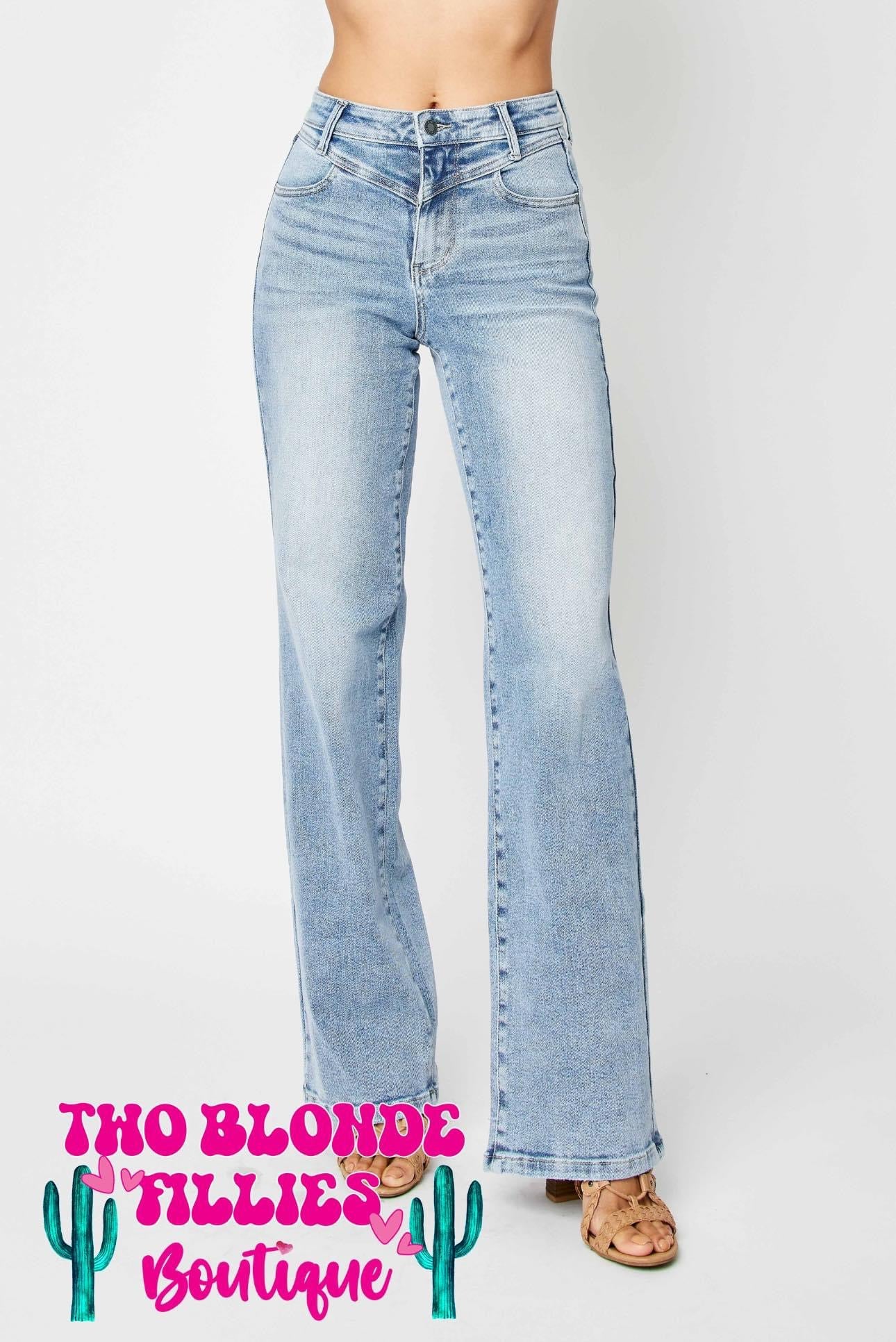 Judy Blue Retro Wide Leg jeans