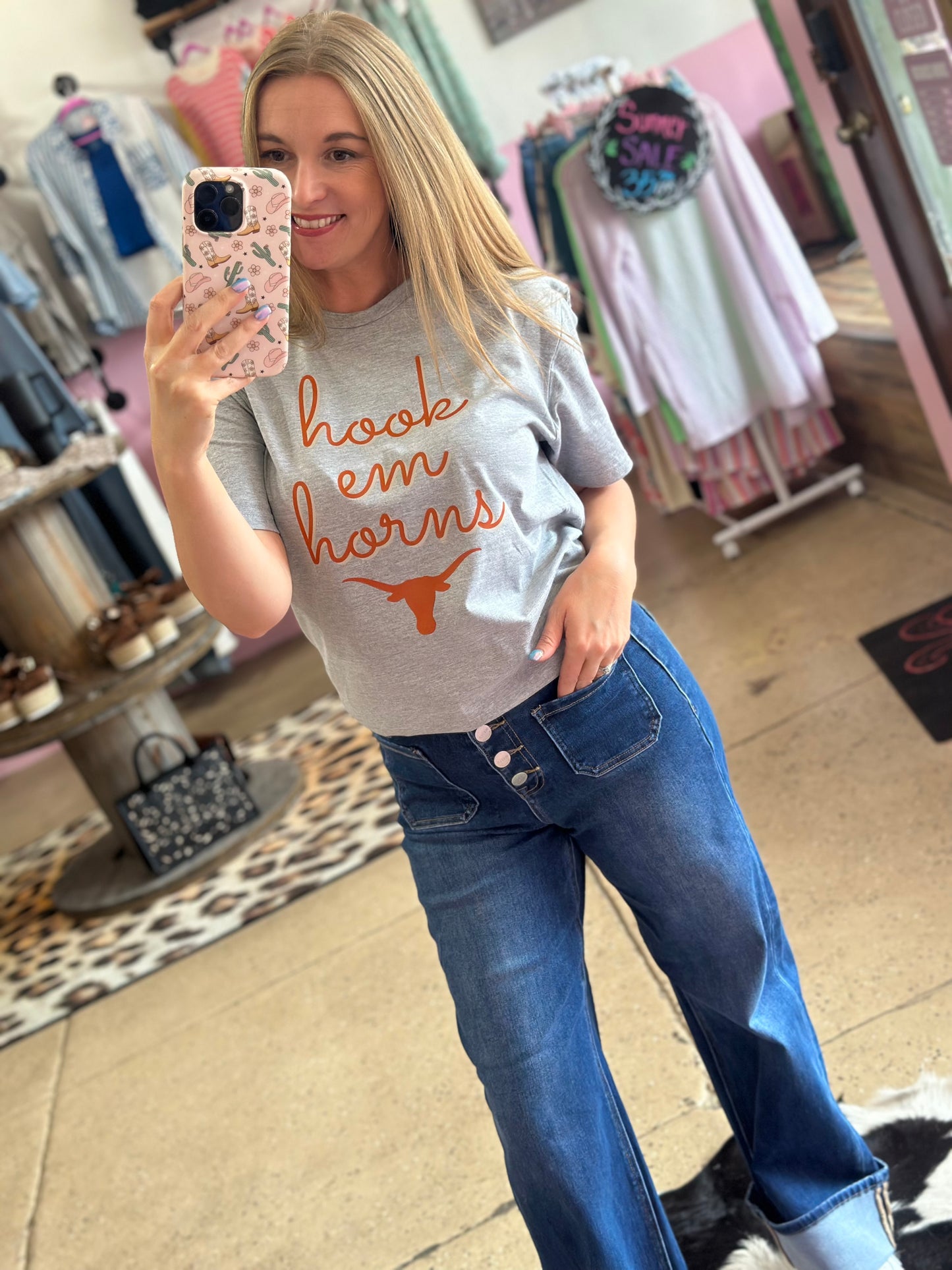 Hook Em Horns Tshirt