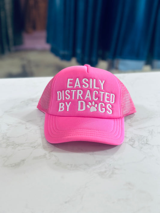 Easily Distracted by Dogs Hat