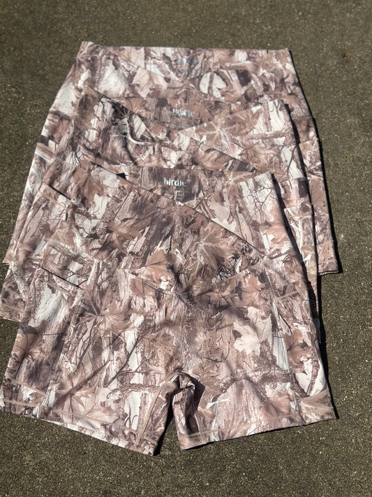 Dark Camo Biker Shorts