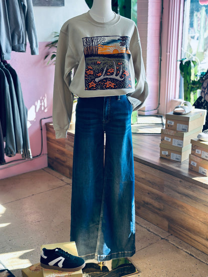 Antler Sunset Sweatshirt