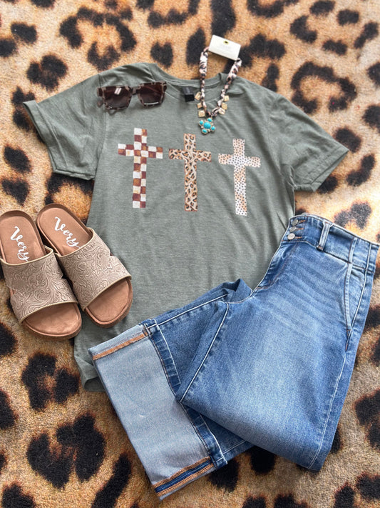 Three Crosses Tshirt