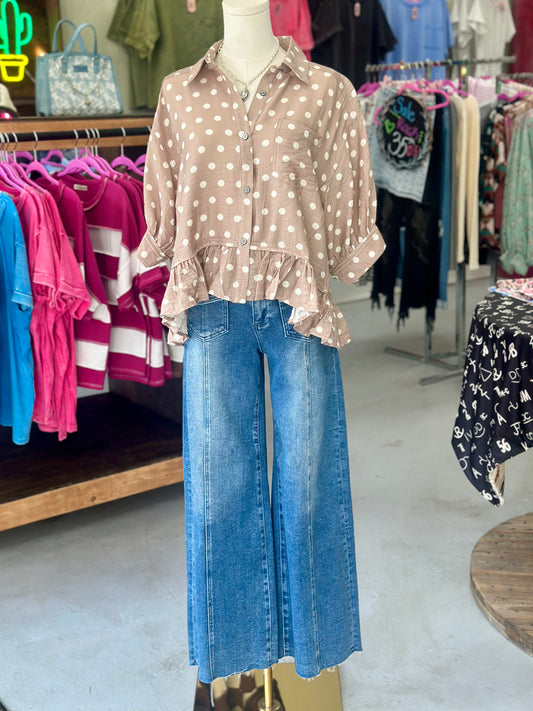 Polka Dot Top