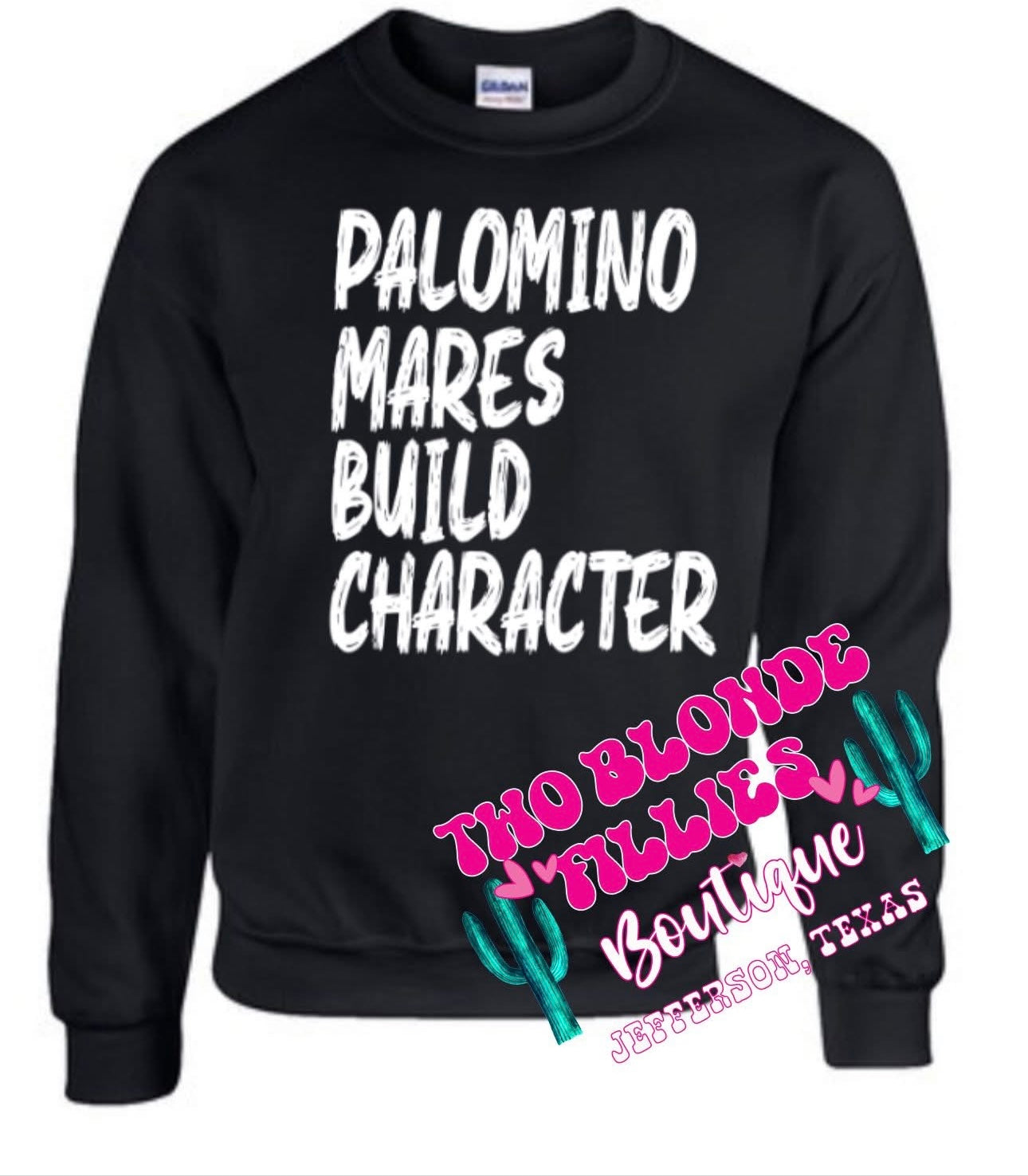 Palomino Mares Build Character Shirt