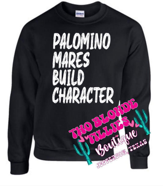 Palomino Mares Build Character Shirt