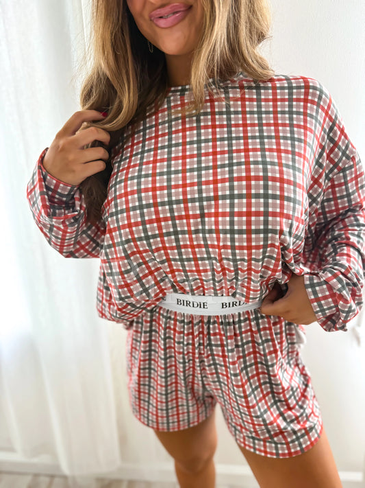 Pre Order Christmas Plaid Set