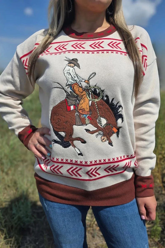 Dust & Spurs Knit Pullover