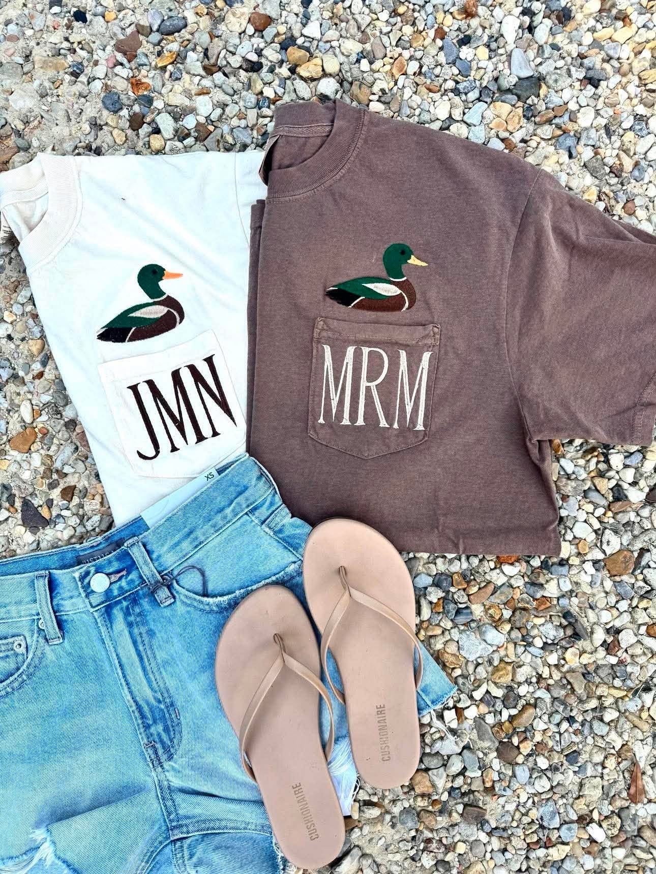 Duck Embroidered Tshirt