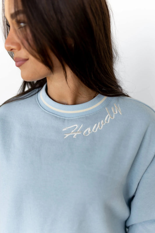 Howdy Varsity Crewneck