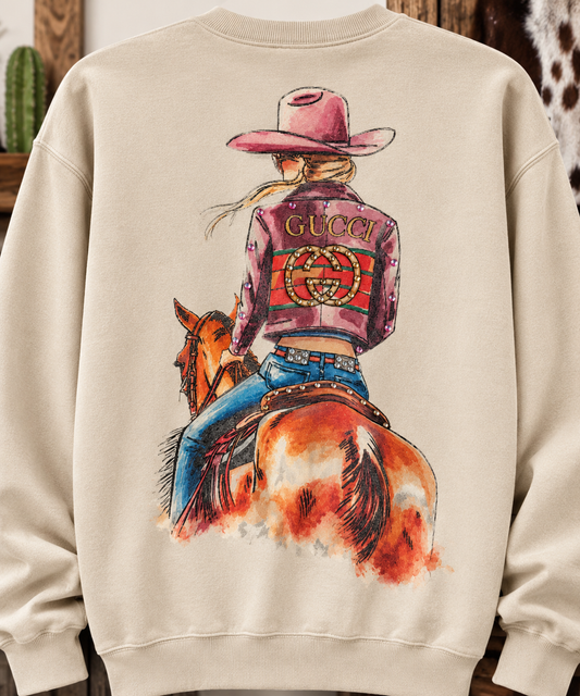 Pre Order Boujee Cowgirl Sweatshirt