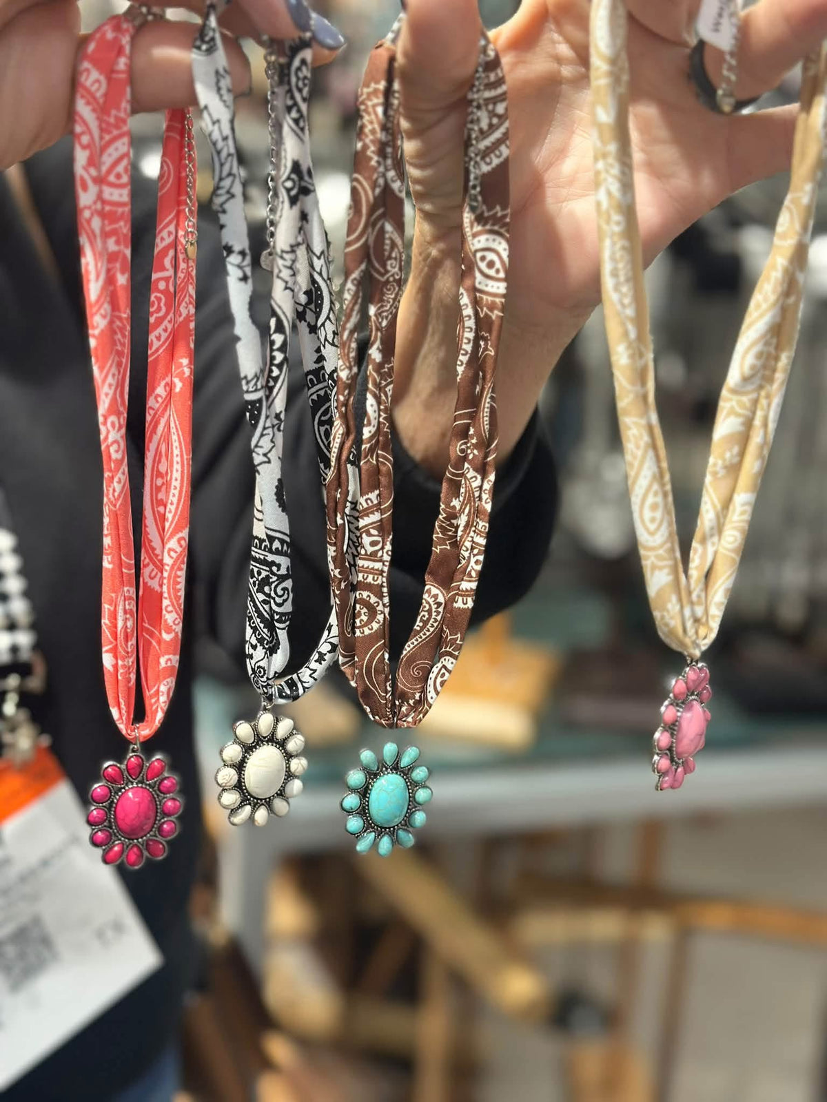 Scarf Necklaces
