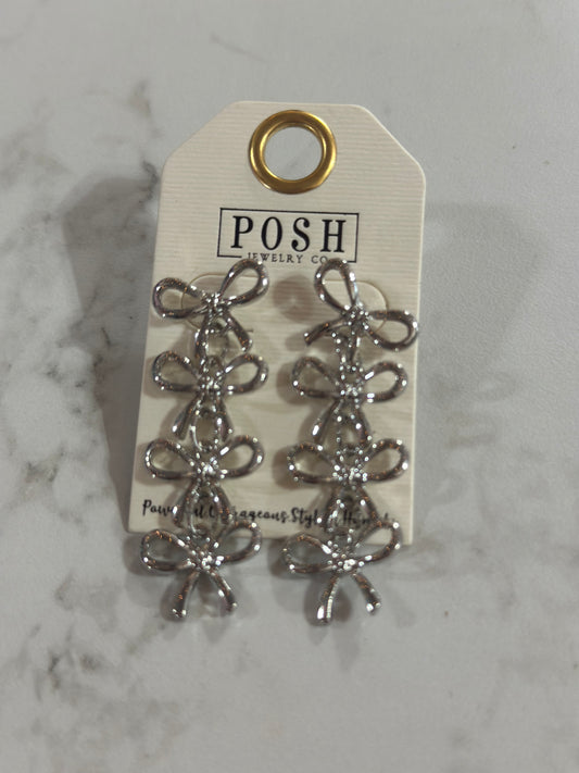 Bow Dangle Earrings
