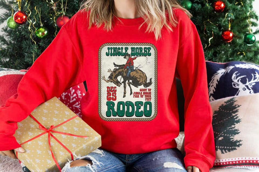 Jingle Horse Rodeo Sweatshirt