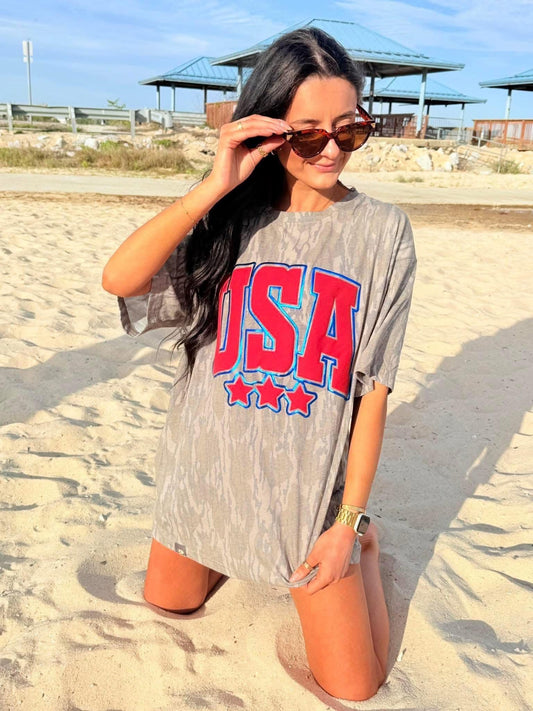 USA Camo Tshirt