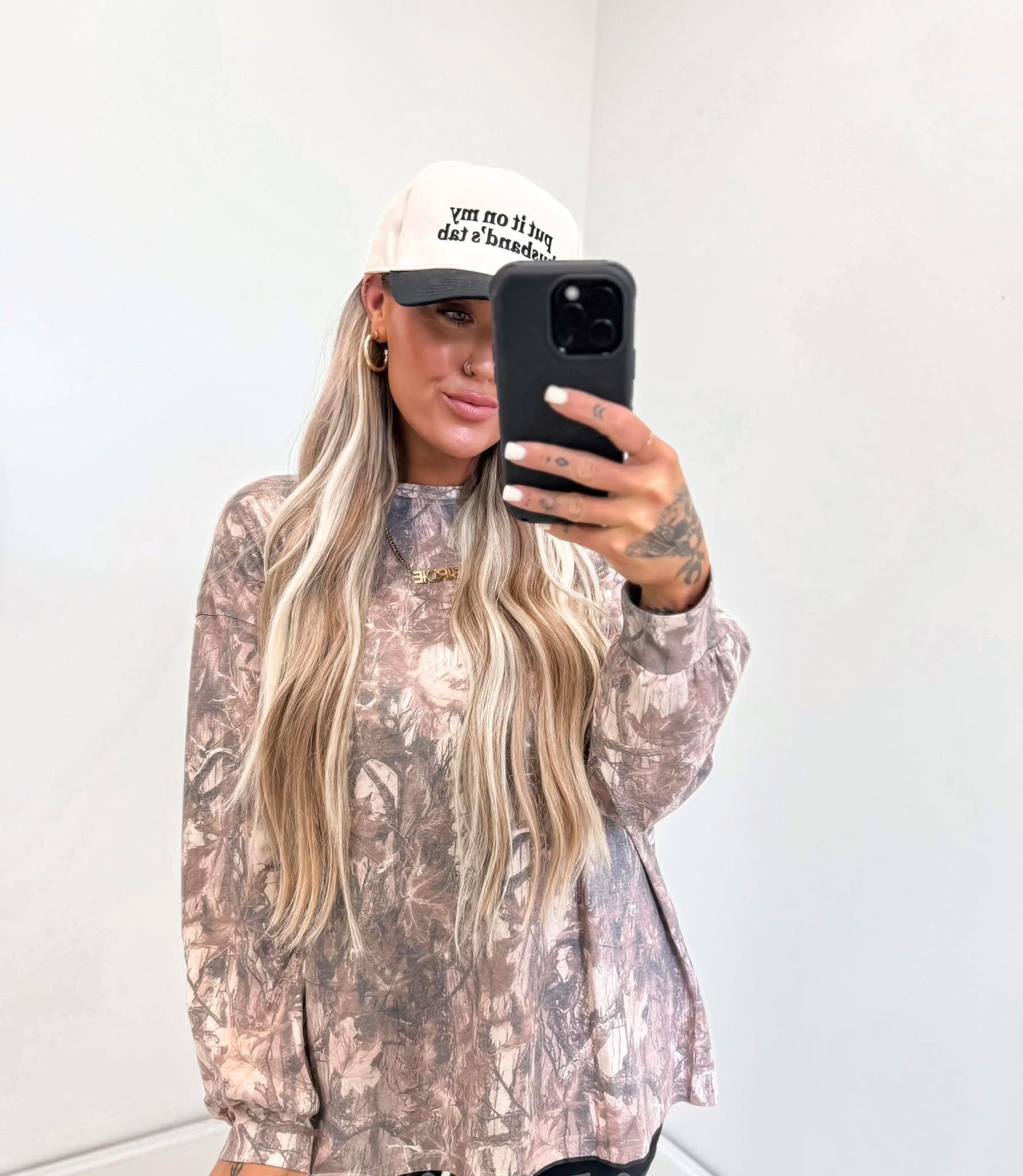 Oversized Camo Shirt