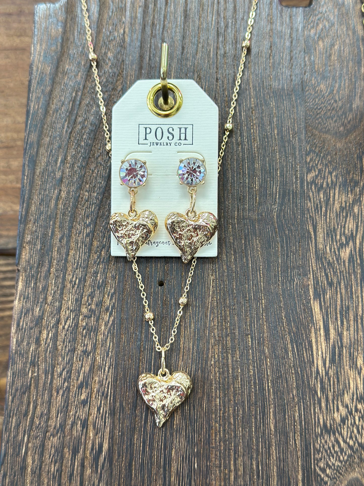 Golden Love Necklace