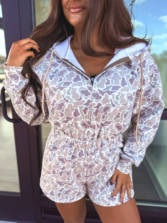 Pre Order Duck Camo Romper