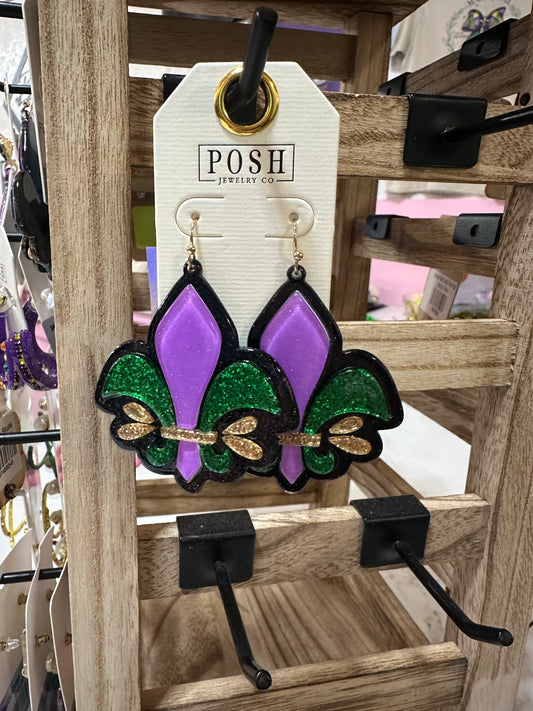 Fleur De Lis Earrings