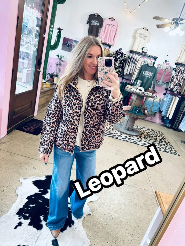 Cloud Leopard Jacket
