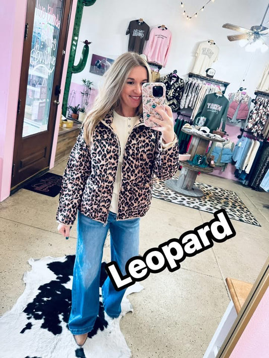 Cloud Leopard Jacket