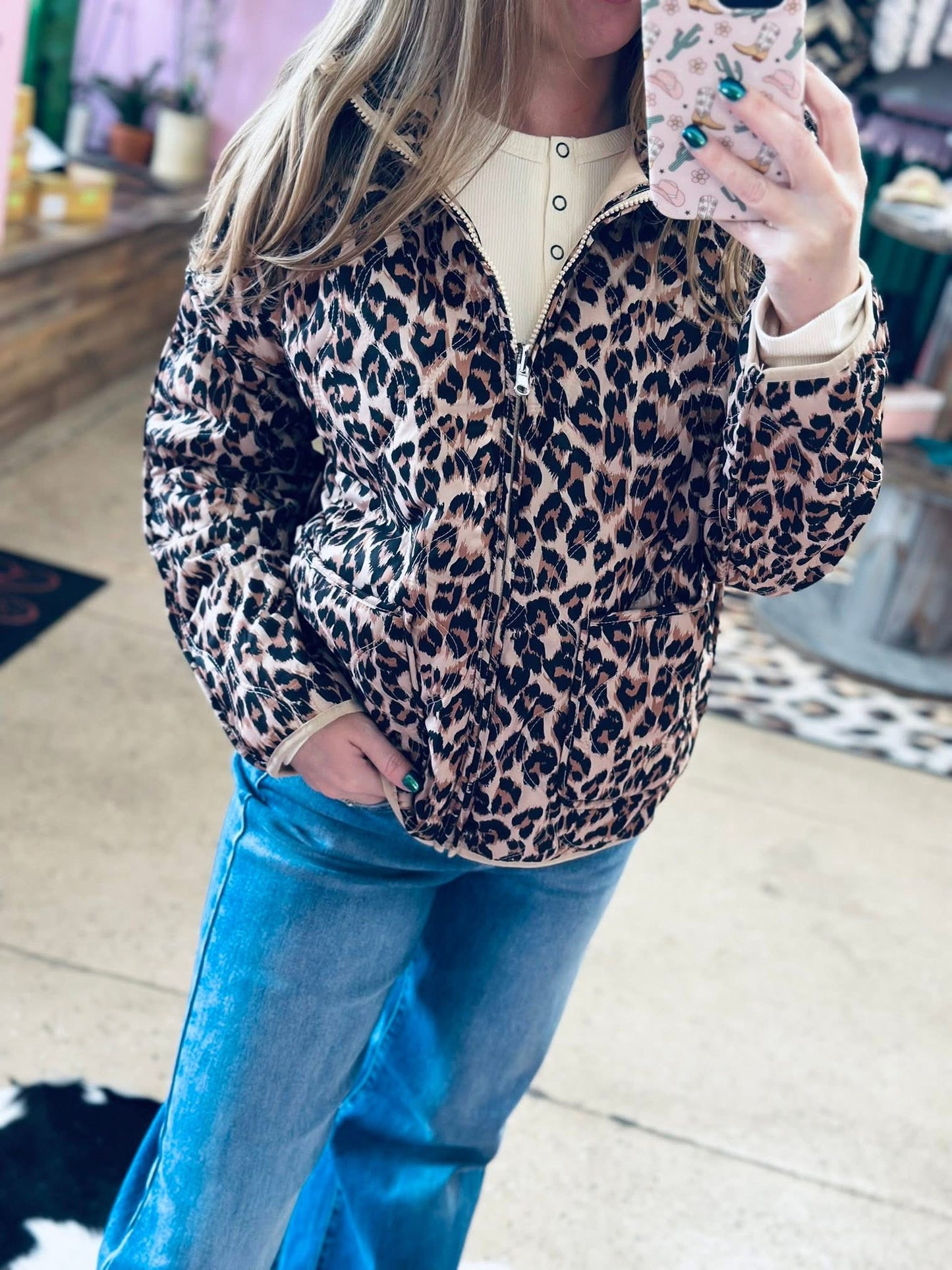 Cloud Leopard Jacket