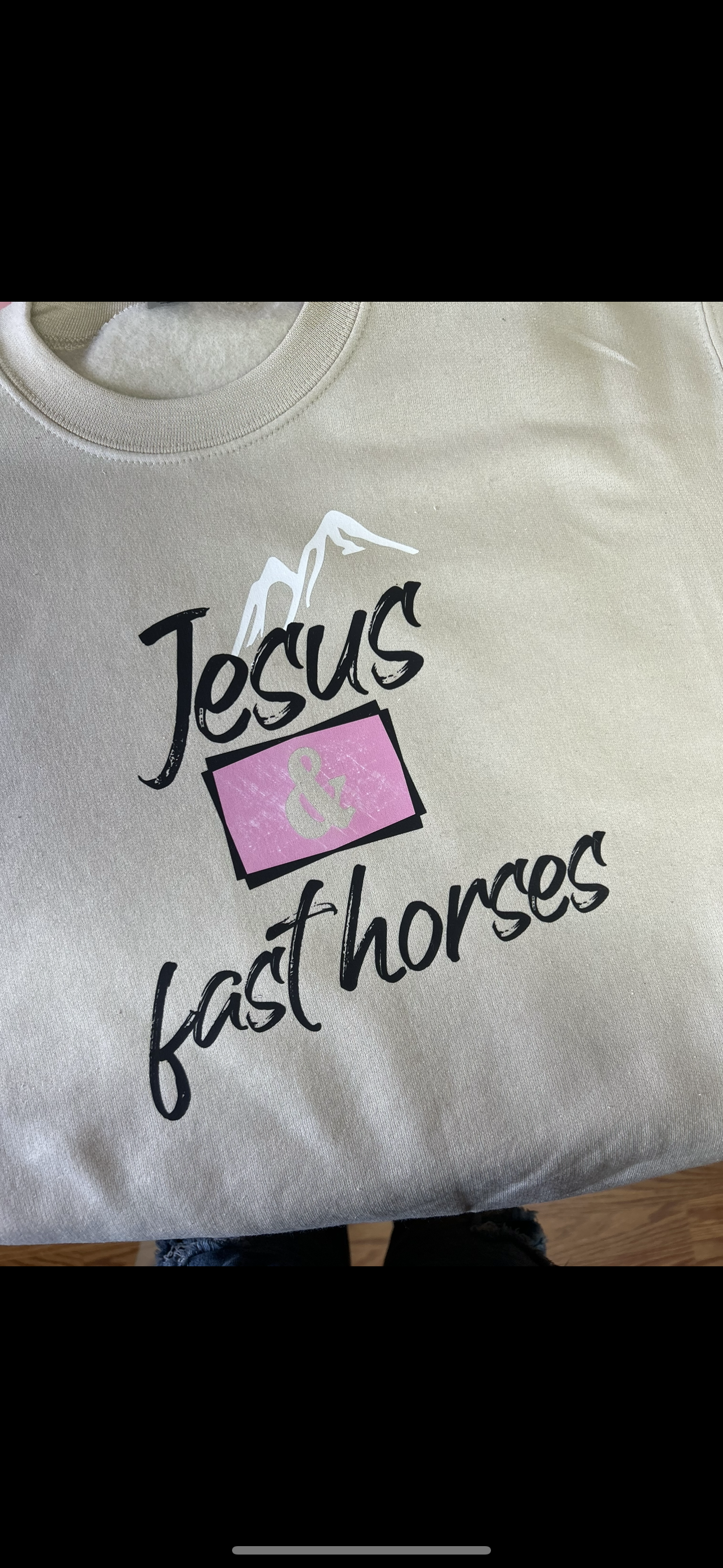 Jesus & Fast Horses Sweatshirt