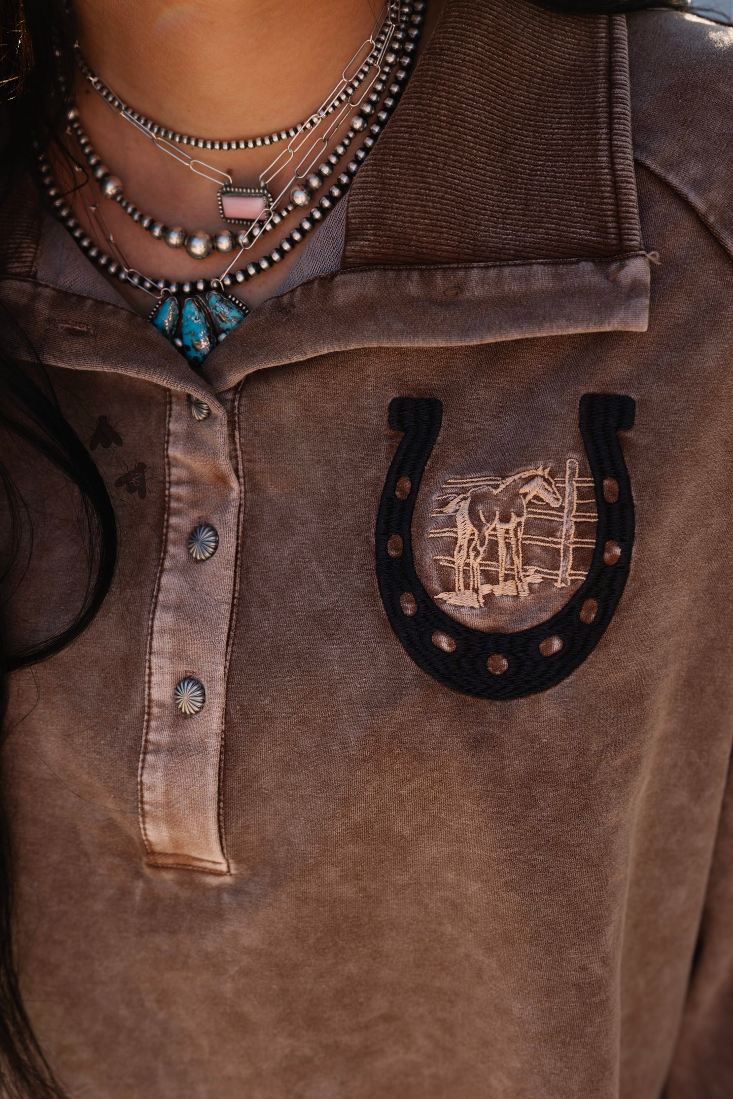 Rowel Em Up Pullover