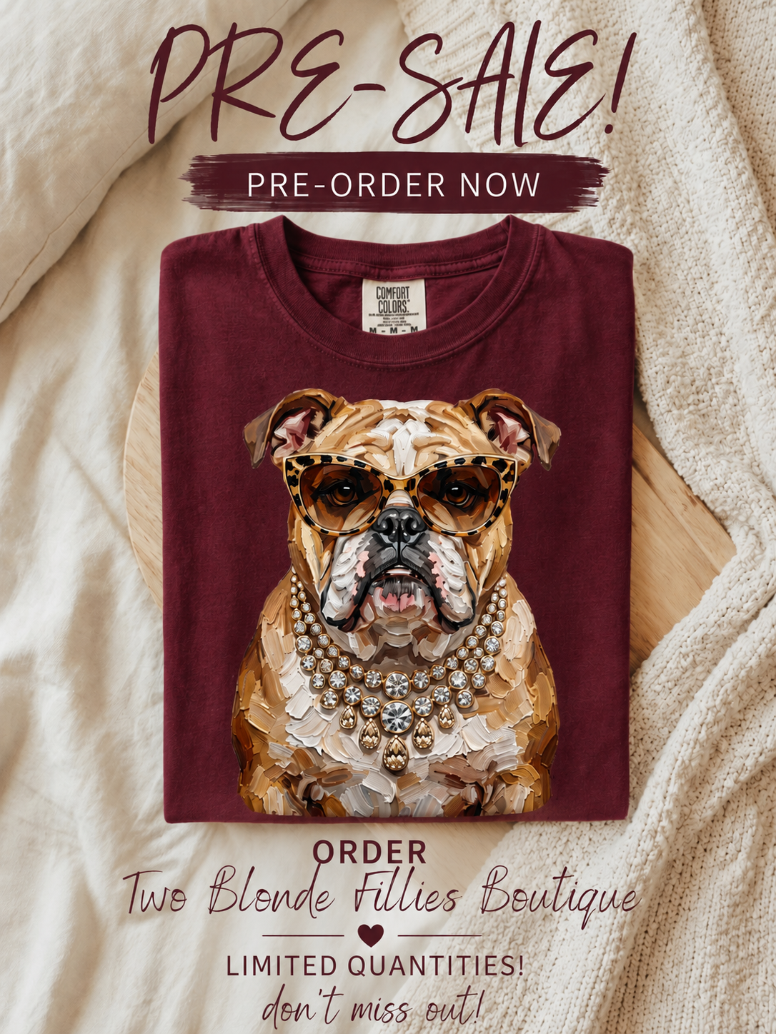 Pre Order Bulldogs Tshirt