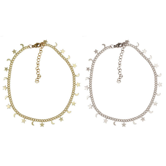 Falling Skies Celestial Charm Anklet