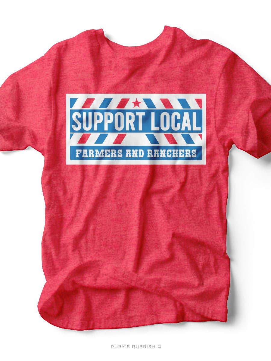 Support Local Farmers Tshirt